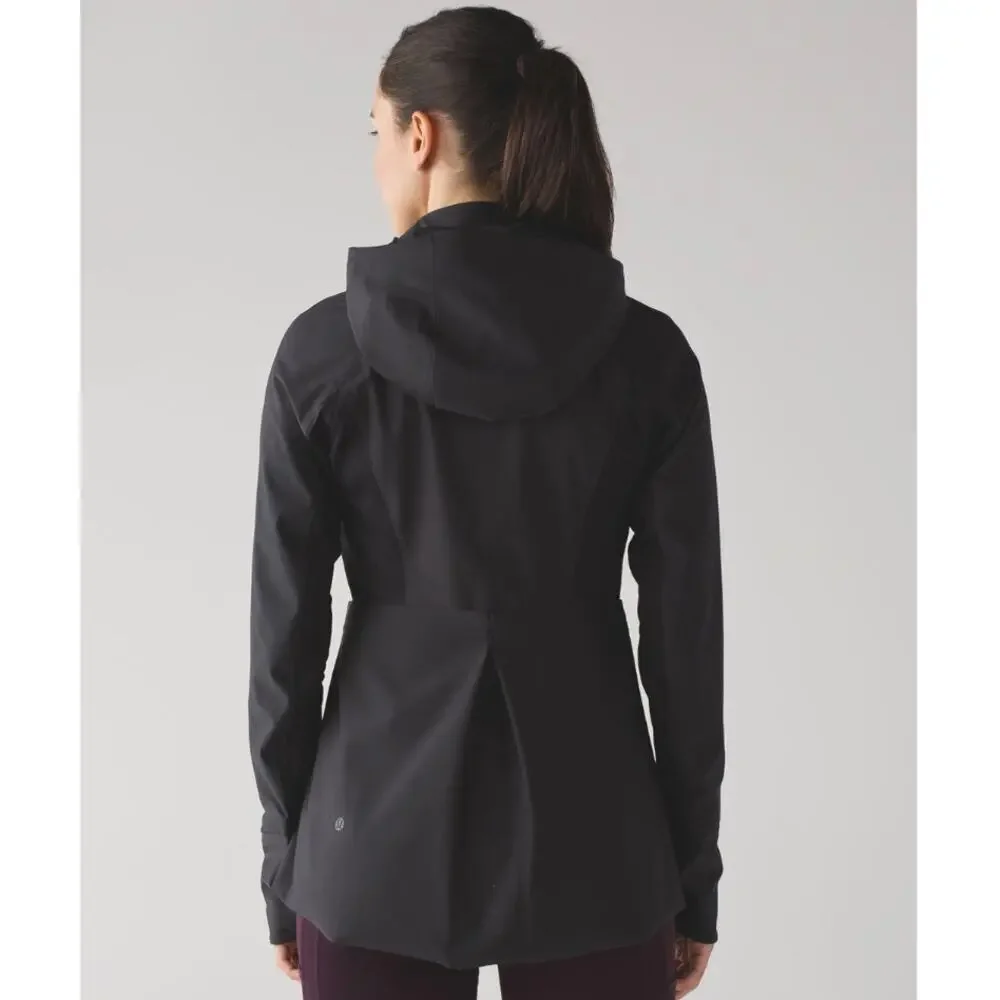 Lululemon Sleet Sprinter‎ Jacket Black Size 4